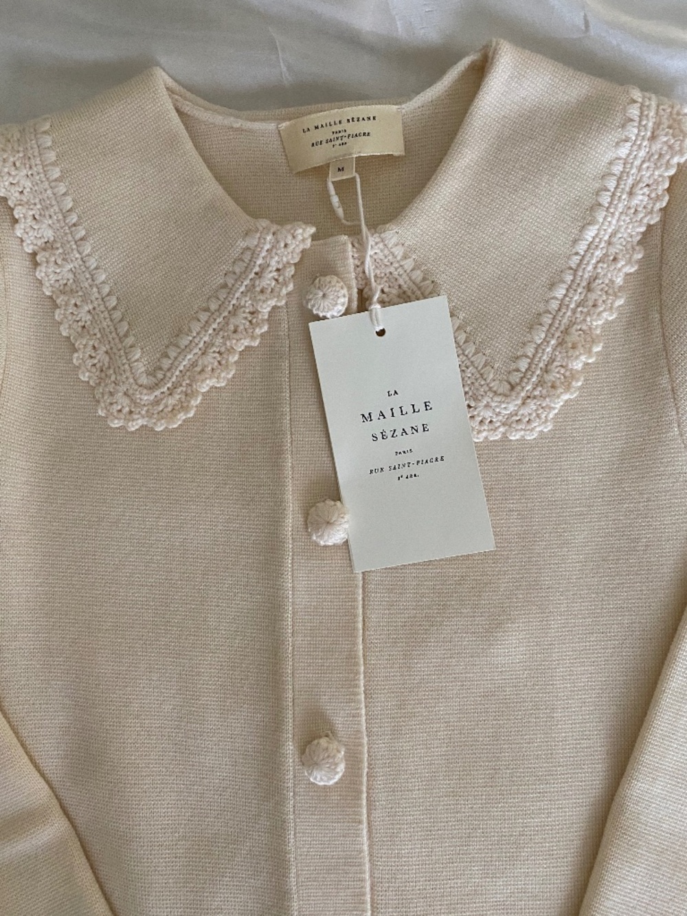 Sezane Bettany Ecru NWT - Picture 2 of 14